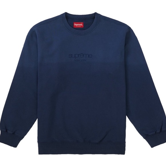 supreme dipped crewneck